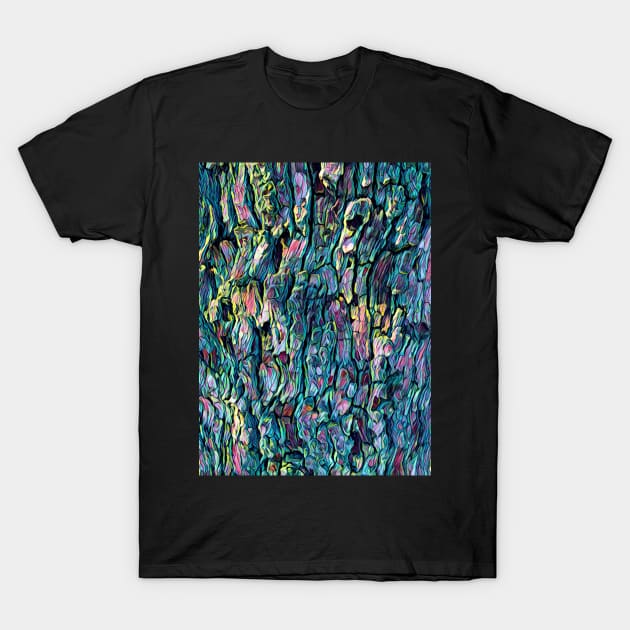 Textured Bark in Surreal T-Shirt by LuvbuzzArt